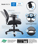 Boss Mesh Chair With Adjustable Arms (B6216)