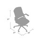 Boss Mesh Flip Arm Task Chair (B6223-BK)