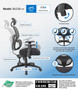 Boss Multi-Function Mesh Task Chair w/Headrest (B6338-HR)