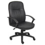 Boss Executive Leather Budget Chair (B8106)