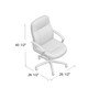 Boss Executive Leather Budget Chair (B8106)