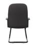 Boss Mid Back Fabric Guest Chair In Black (B8309-BK)