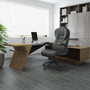 Boss Executive High Back CaressoftPlus Flip Arm Chair (B8551-BK)