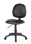 Boss Diamond Task Chair In Black Antimicrobial Vinyl (B9090-CS)