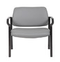 Boss Antimicrobial Guest Chair, 500 lb. weight capacity (B9591AM-GY-500)
