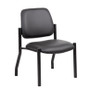 Boss Antimicrobial Armless Guest Chair, 300 lb. weight capacity (B9595AM-BK)