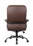 Boss Heavy Duty Double Plush LeatherPlus Chair - 400 Lbs. (B991-BB)