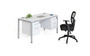 Simple System Double Desk With (1) Pedestal – 66″ × 30″ – White (SGSD003-202-WT)