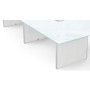 3 Legs and Hardware for Conference Table 120" & 138" - Blanco Compatible with Laminate and Glass Top (CD-13848CT-2-B-NEW), alternate view 5 (CD-13848CT-2-B-NEW)