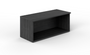 Grigio Potenza Open Hutch Wall-Mount / Double Unit. 36"Wx15"Dx14"1/4D (CD-36WMHB-G)