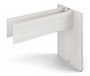 41"H Potenza Executive Base for Media Wall Center, Blanc de Gris (CD-41PB-MWU-BDG)