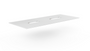 10' Potenza Coltello Conference Table Top Blanco 120"Lx48"Wx1"T (CD-CCTT10-B)