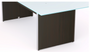 Legs for the 95"X42" Glass Conference Table + Hardware for the Legs - Espresso (CD-GCT9542-2-E)