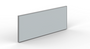 Potenza pure white glass door with aluminum frame, smooth up-lifting mechanism, 1 potenza handle included. 35"1/4"Wx13"1/2"Hx3/4"T (CD-GD36WMH-WG)