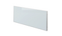 Pure White Glass Modesty Panel for 66"W Copertina HAT Desk, 53"3/4"Wx24"1/4"Hx3/4"T (CD-GMP-HAT66-PW)
