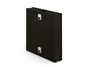 Inner Core Panel of Copertina Leg Cover for HAT 24" Return Surface Espresso 23"1/2"Dx6"1/4"Tx26"1/4"H (CD-IC-HLLC24-E)