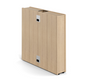 Inner Core Panel of Copertina Leg Cover for HAT 24" Return Surface Miele 23"1/2"Dx6"1/4"Tx26"1/4"H (CD-IC-HLLC24-MI)