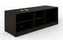 Espresso Reversible Storage Unit for CD HAT Units. 70"3/4"Lx23"3/4Dx24"1/2H (CD-LR-HAT-E)