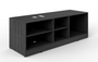 Grigio Reversible Storage Unit for CD HAT Units. 70"3/4"Lx23"3/4Dx24"1/2H (CD-LR-HAT-G)