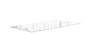 White Glass Top for Potenza Executive Desk (Pure White) (CD-M7875-GT-PW)