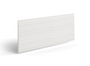 Blanc de Gris Modesty Panel for Copertina HAT Desk, 58"1/2"Wx24"1/4"Hx3/4"T (CD-MP-HATL72-BDG)