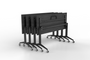 Attivo Training / Nesting Table, Black Frame (CD-NTTF-BLK)