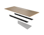 One Suite Freestanding Desk Top - Miele (CD-OS3778T-MI)