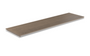 One Suite Return/Credenza TOP Only with Blanco Under Mount Support - Noce (CD-OSRCT-N)