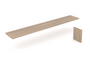 Transactional Rectangular Top for Reception Desk, Support Panel for Double Reception Noce (CD-P-REC-TTSL-N)