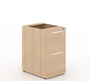 Deluxe File/File Pedestal Miele Laminate (CD-P22FF-MI)