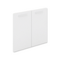 Set of Laminate Doors for 2 Door Storage Blanco Laminate (CD-P3422-LD-1-B)