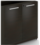 Set of Laminate Doors for 2 Door Storage Blanc de Gris Laminate (CD-P3422-LD-1-BDG)