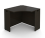 Corner Unit 36" X 36" Espresso Laminate (Connection) Compatible with Potenza Returns/Bridges (CD-P3636CU-E)