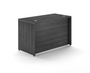 48' X 24' Rectangular Desk Shell, Grigio Laminate (CD-P4824-RDS-G)