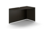 48' Angled Right Return, Espresso Laminate (CD-P48ARR-E)