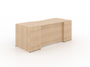Rectangular Desk Shell, Miele Laminate (CD-P6630-MI)