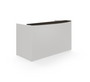 Bow Front Laminate Floated Transactional Top (CD-P7236RD-LT-E)
