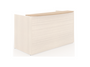 Bow Front Miele Laminate Floated Transactional Top (CD-P7236RD-LT-MI)
