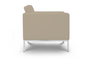 Piazza Love Seat Sand Bonded Leather (CD-PIAZZA2S)