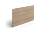 Noce Return  Modesty Panel  for Copertina HAT return leg, works with 30" and 36" deep desktop surfaces 35"1/2Wx24"1/4"Hx3/4"T (CD-RMP-HATL3036-2442-N)