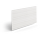 Blanc De Gris Return  Modesty Panel  for Copertina HAT return leg, works with 30" and 36" deep desktop surfaces 41"1/4"Wx24"1/4"Hx3/4"T (CD-RMP-HATL3036-2448-BDG)