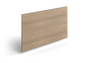 Noce Return  Modesty Panel  for Copertina HAT return leg, works with 30" and 36" deep desktop surfaces 41"1/4"Wx24"1/4"Hx3/4"T (CD-RMP-HATL3036-2448-N)