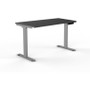 Elevare Height Adjustable Straight Frame. 2 Stage T Leg Design Steel Construction Grey Finish (CD-SE-E2S-HAT-GR)
