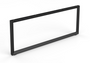 Veloce O Leg 69"D / For 30"D Surfaces (2 Per Carton) – Black Frame (CD-V60-BLK (2))