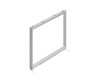 Veloce O Leg 69'D/For 30'D Surfaces (2 Per Carton) Grey Frame (CD-V60-G (2))