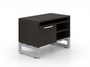 Open Storage/Bookcase 22"Hx36'W- Espresso - Grey Base (CD-VLS36-E)