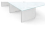3 Legs and Hardware for Conference Table 120" & 138" - Blanco Compatible with Laminate and Glass Top (CD-12048CT-2-B-NEW), alternate view 4 (CD-12048CT-2-B-NEW)