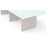 3 Legs and Hardware for Conference Table 120" & 138" - Blanc de Gris Compatible with Laminate and Glass Top (CD-12048CT-2-BDG-NEW), alternate view 3 (CD-12048CT-2-BDG-NEW)