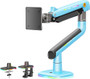 NB Gaming Monitor Arm for Screen up to 60 inches, Holds 44 lbs(20 kg), VESA 75/100, RGB Light, Heavy Duty Monitor Stand (MOSNBMONITORARM)