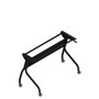 48 Inch Flip Top Training Table Base - Black (OTGFTBASE48-BLK)